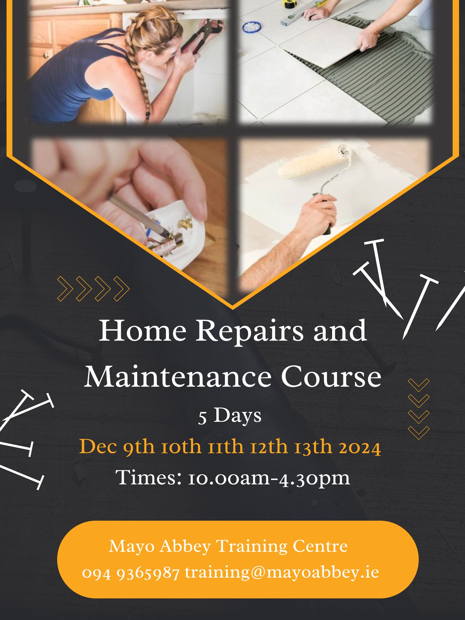 **Home Repairs & Maintenance Course 2024**